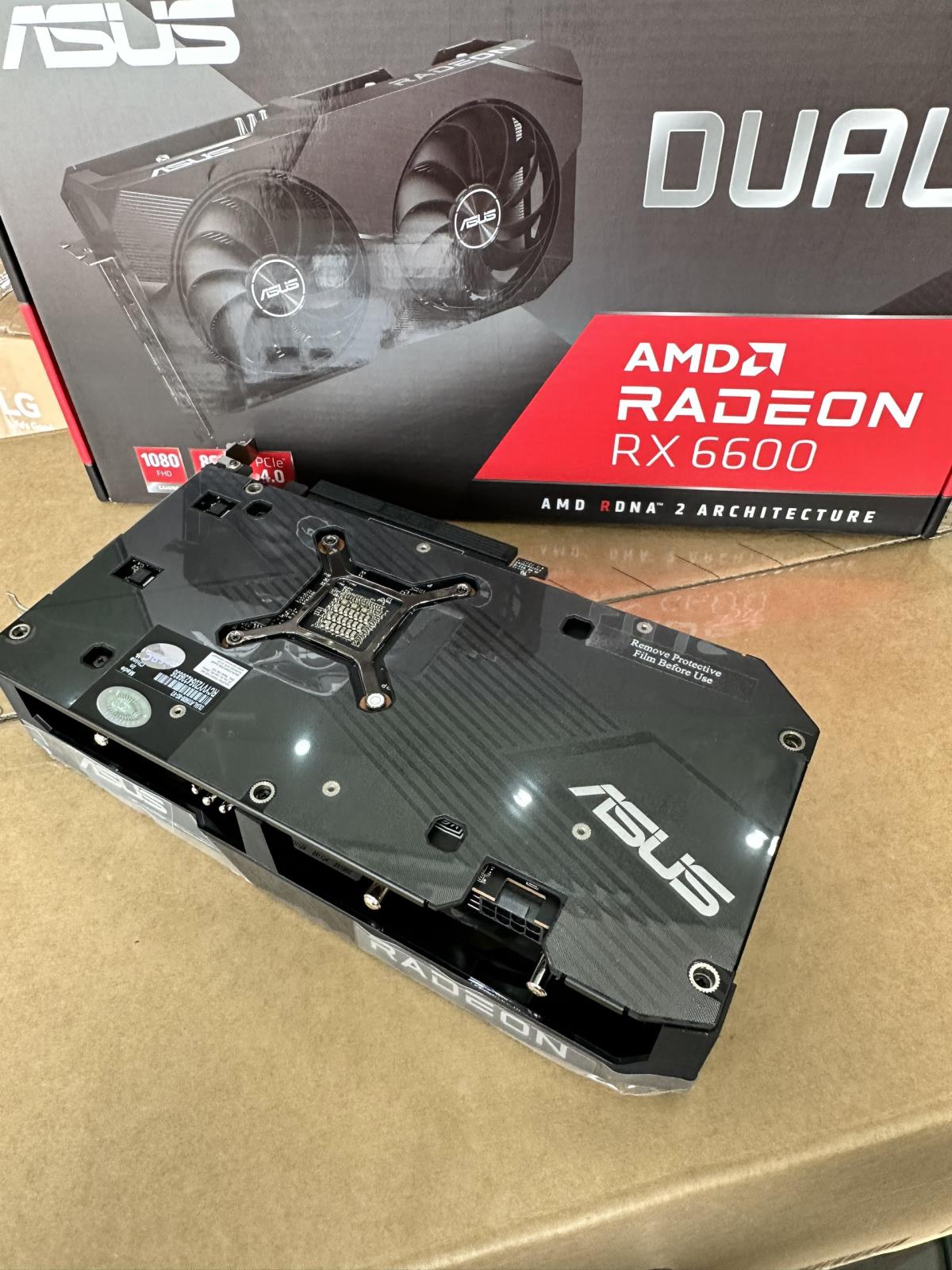 Card màn hình / VGA  ASUS Dual Radeon RX 6600 8GB V2 GDDR6 (DUAL-RX6600-8G-V2)
