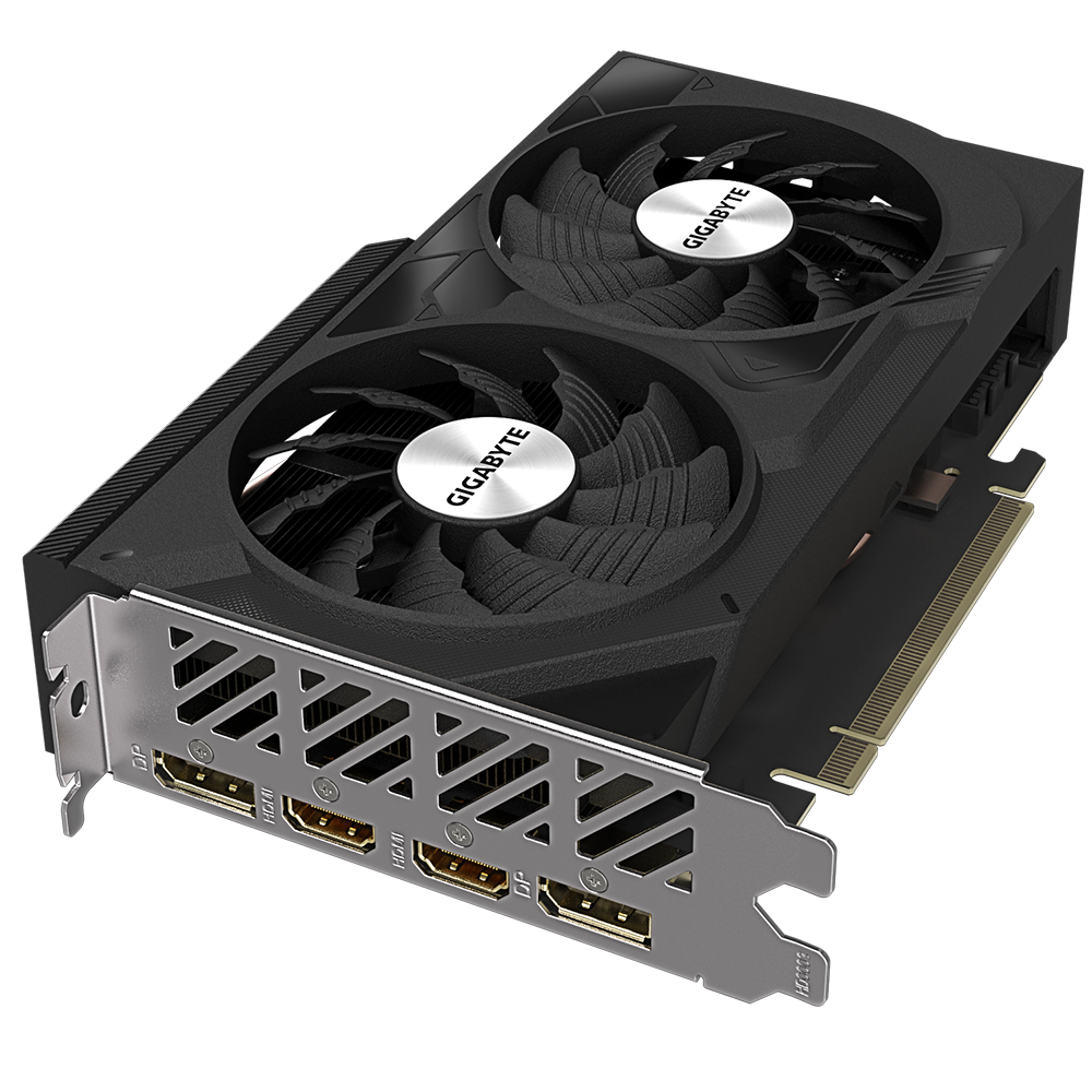 Card màn hình Gigabyte GeForce RTX 4060 WINDFORCE OC 8G – GV-N4060WF2OC-8GD