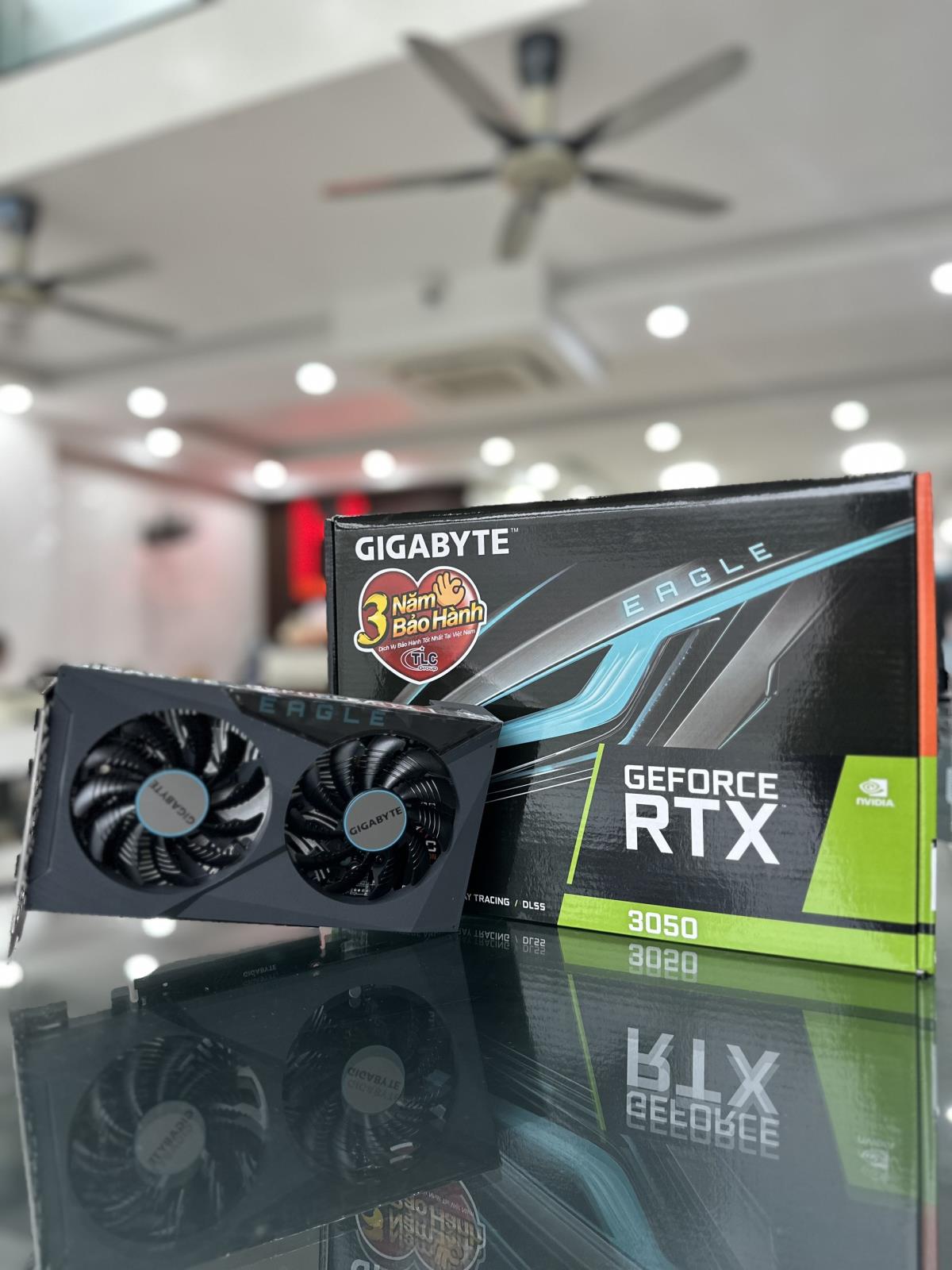 CARD MÀN HÌNH GIGABYTE RTX 3050 EAGLE OC 8G