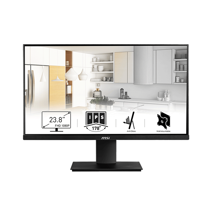 Màn hình máy tính MSI PRO MP241 23.8 inch FHD IPS 60Hz