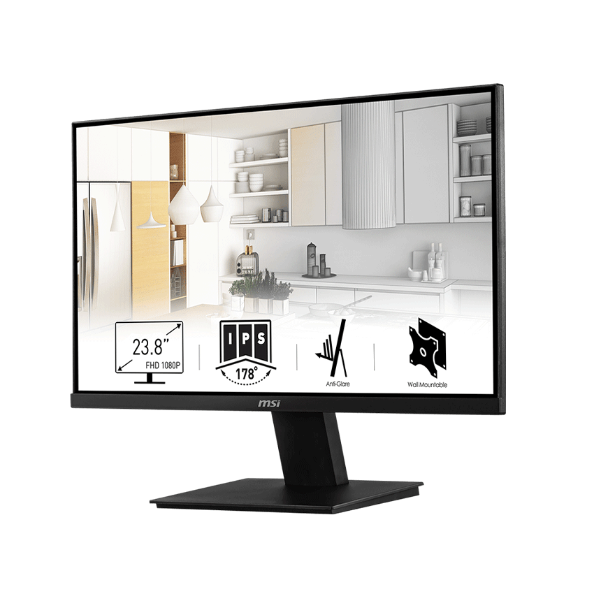 Màn hình máy tính MSI PRO MP241 23.8 inch FHD IPS 60Hz