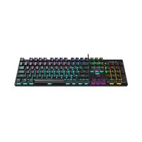 BÀN PHÍM CƠ GAMING AULA S2022 MÀU ĐEN (BLUE SWITCH, USB, LED RAINBOW)