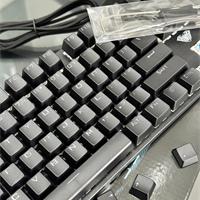 BÀN PHÍM CƠ GAMING AULA S2022 MÀU ĐEN (BLUE SWITCH, USB, LED RAINBOW)