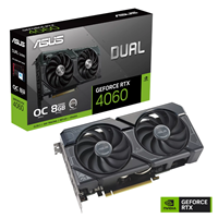 Card màn hình ASUS Dual GeForce RTX 4060 OC Edition 8GB (DUAL-RTX4060-O8G)