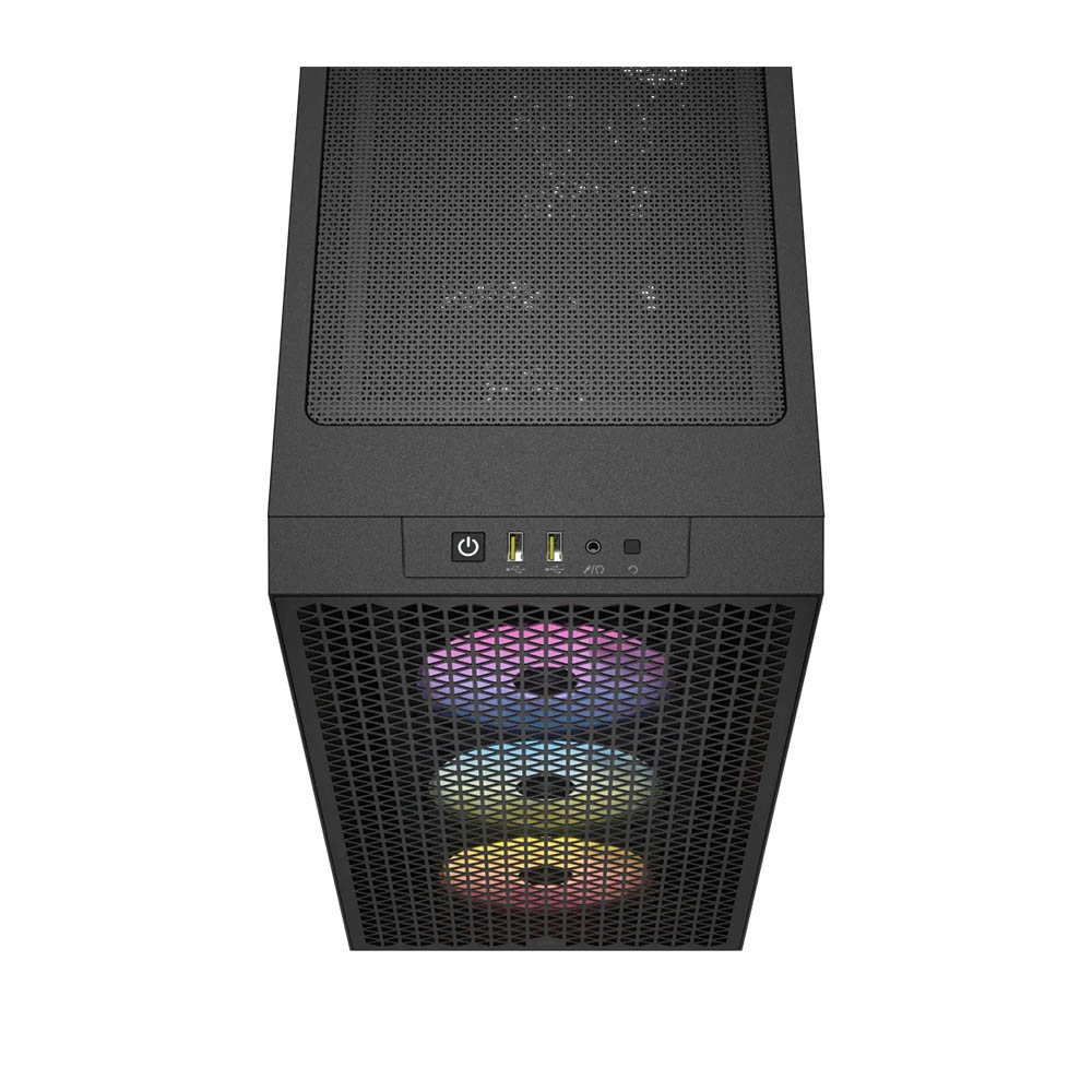 Vỏ case / Vỏ máy tính Corsair 3000D RGB Tempered Glass Mid-Tower, Black (CC-9011255-WW)