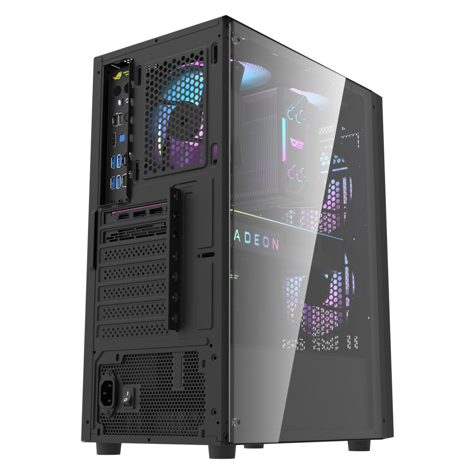 Vỏ case / Vỏ máy tính Darkflash A290 (ATX - Màu Đen)