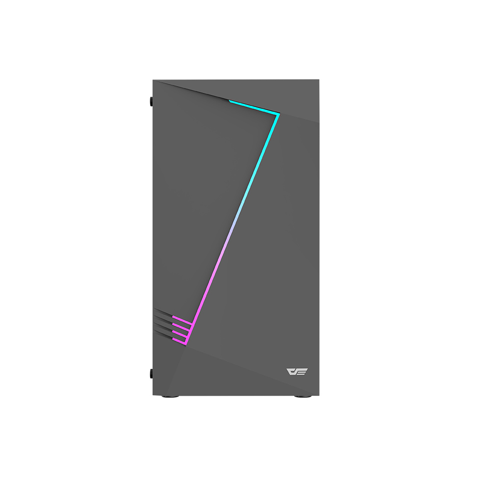 Vỏ Case máy tính Darkflash AL390 Black (MATX, Led ARGB, Màu Đen)