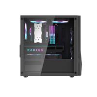 Vỏ Case máy tính Darkflash AL390 Black (MATX, Led ARGB, Màu Đen)