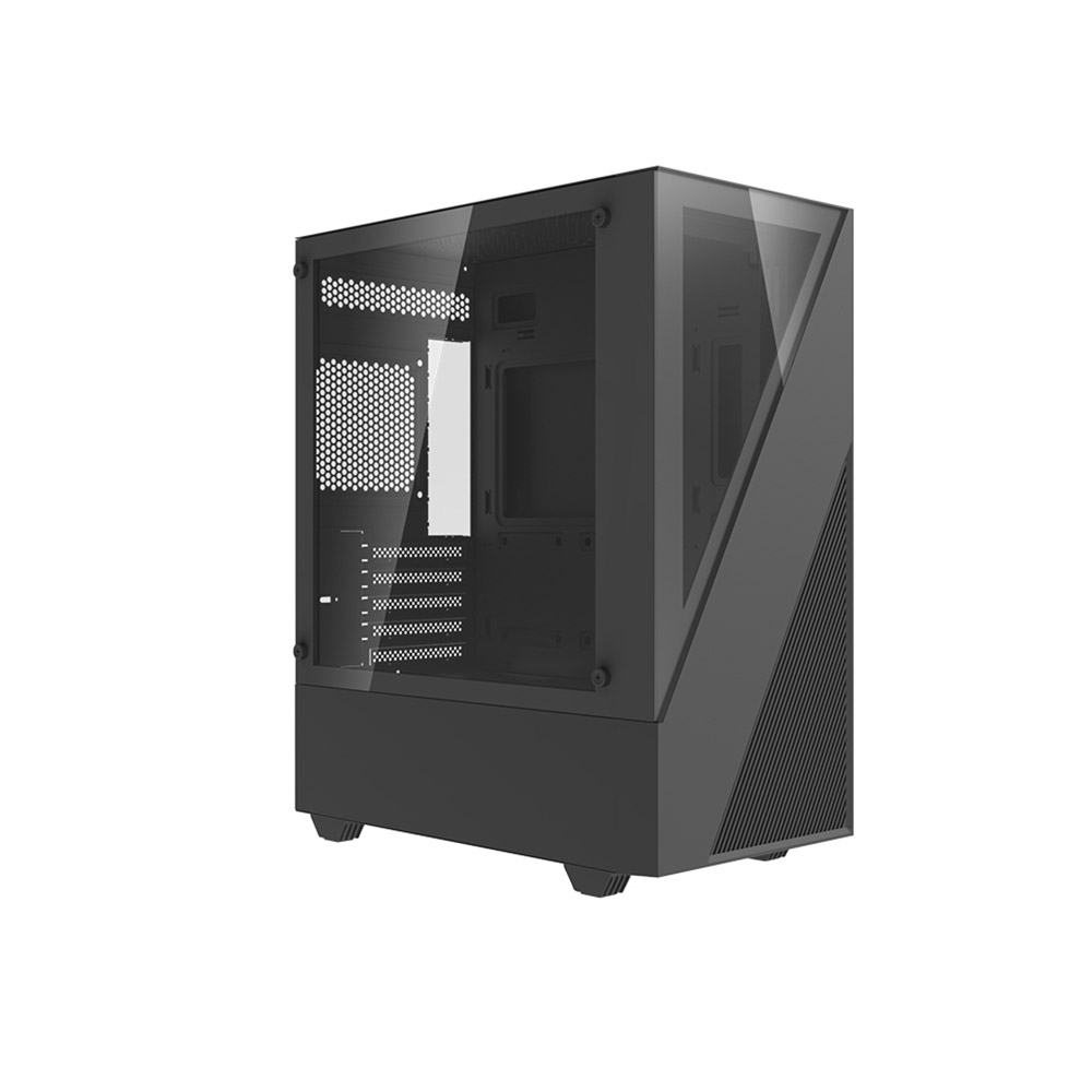 Vỏ Case máy tính Darkflash E330M Black (MATX, Màu Đen)