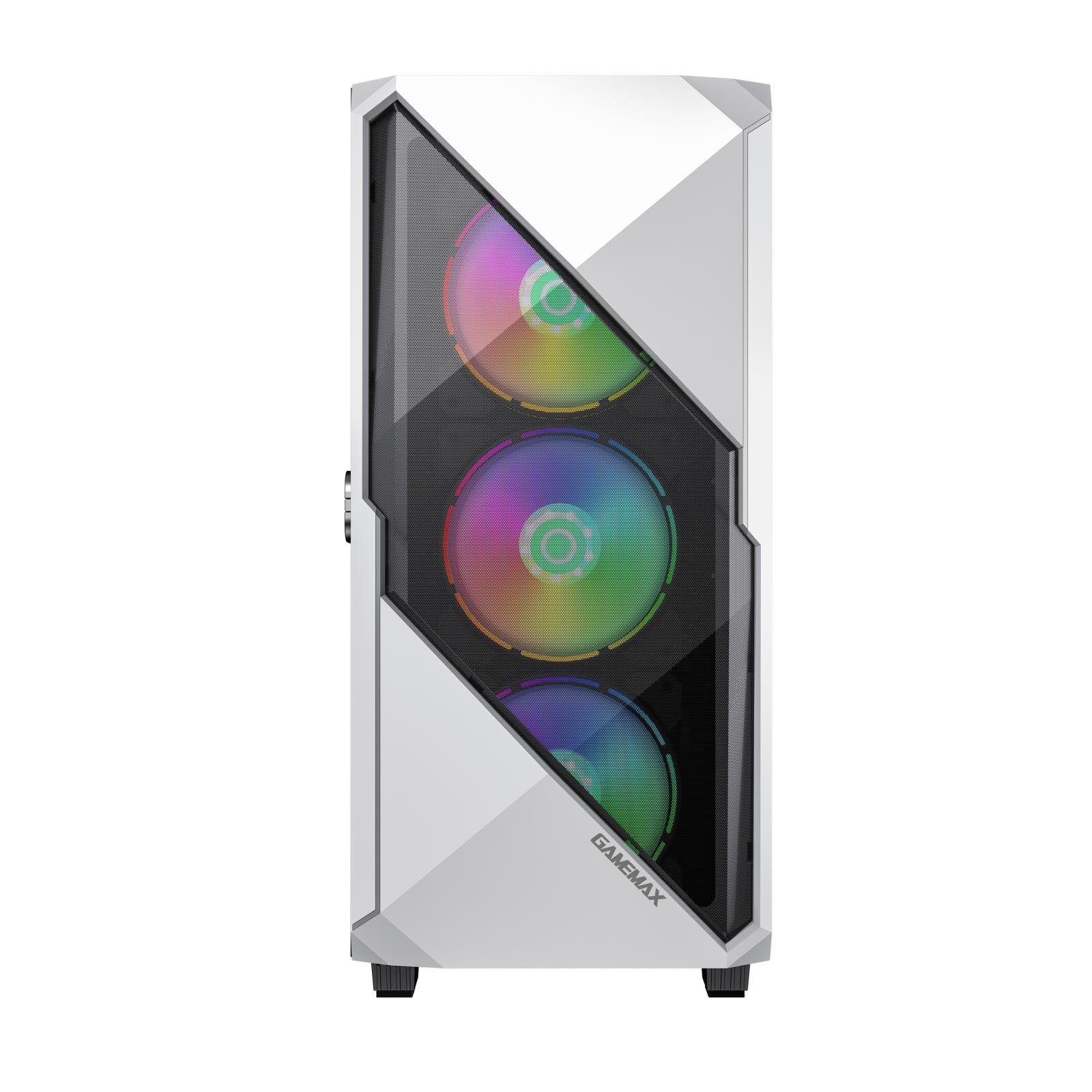 Vỏ Case GAMEMAX REVOLT - Mầu Trắng - New Vesion 2.0