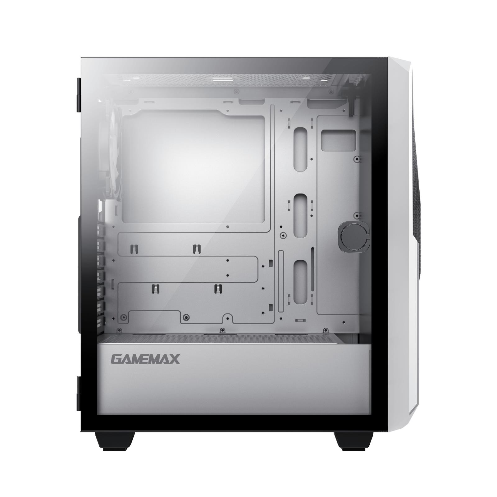 Vỏ Case GAMEMAX REVOLT - Mầu Trắng - New Vesion 2.0