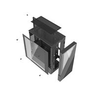 Vỏ Case máy tính Darkflash E330M Black (MATX, Màu Đen)