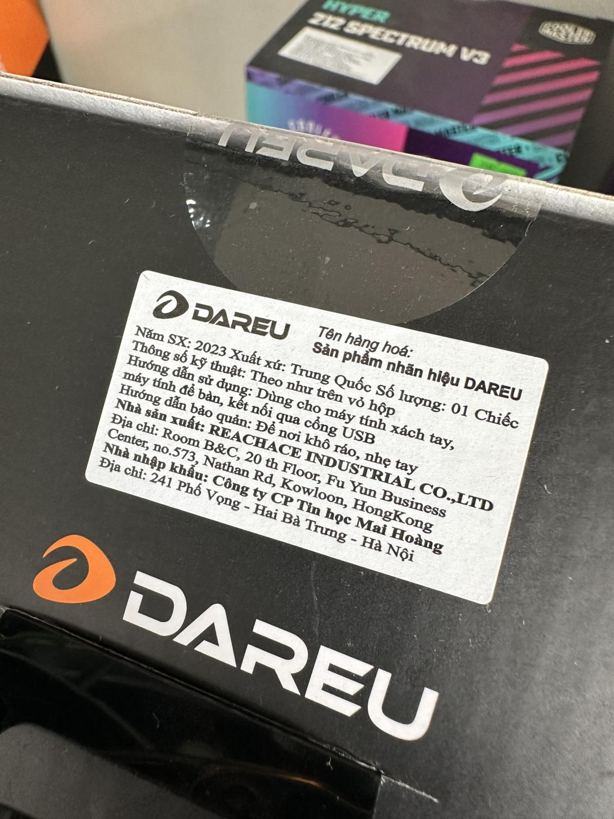 Tai nghe DareU EH722X 7.1 Black