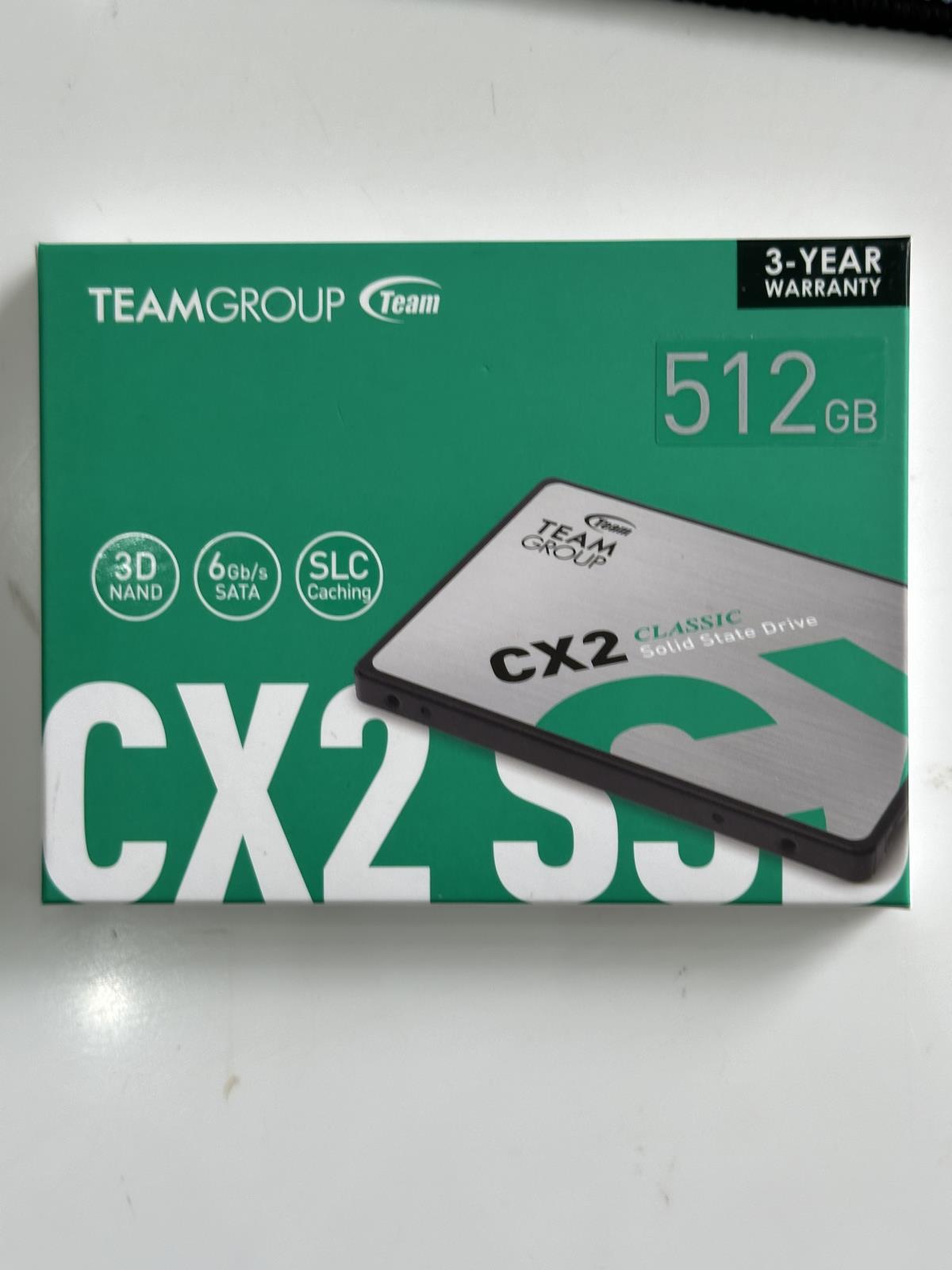 Ổ cứng SSD TeamGroup CX2 512GB 2.5 inch SATA III