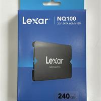 Ổ CỨNG SSD LEXAR LNQ100X 240GB SATA3 2.5 INCH (ĐOC 550MB/S - GHI 450MB/S) - (LNQ100X240G-RNNNG)
