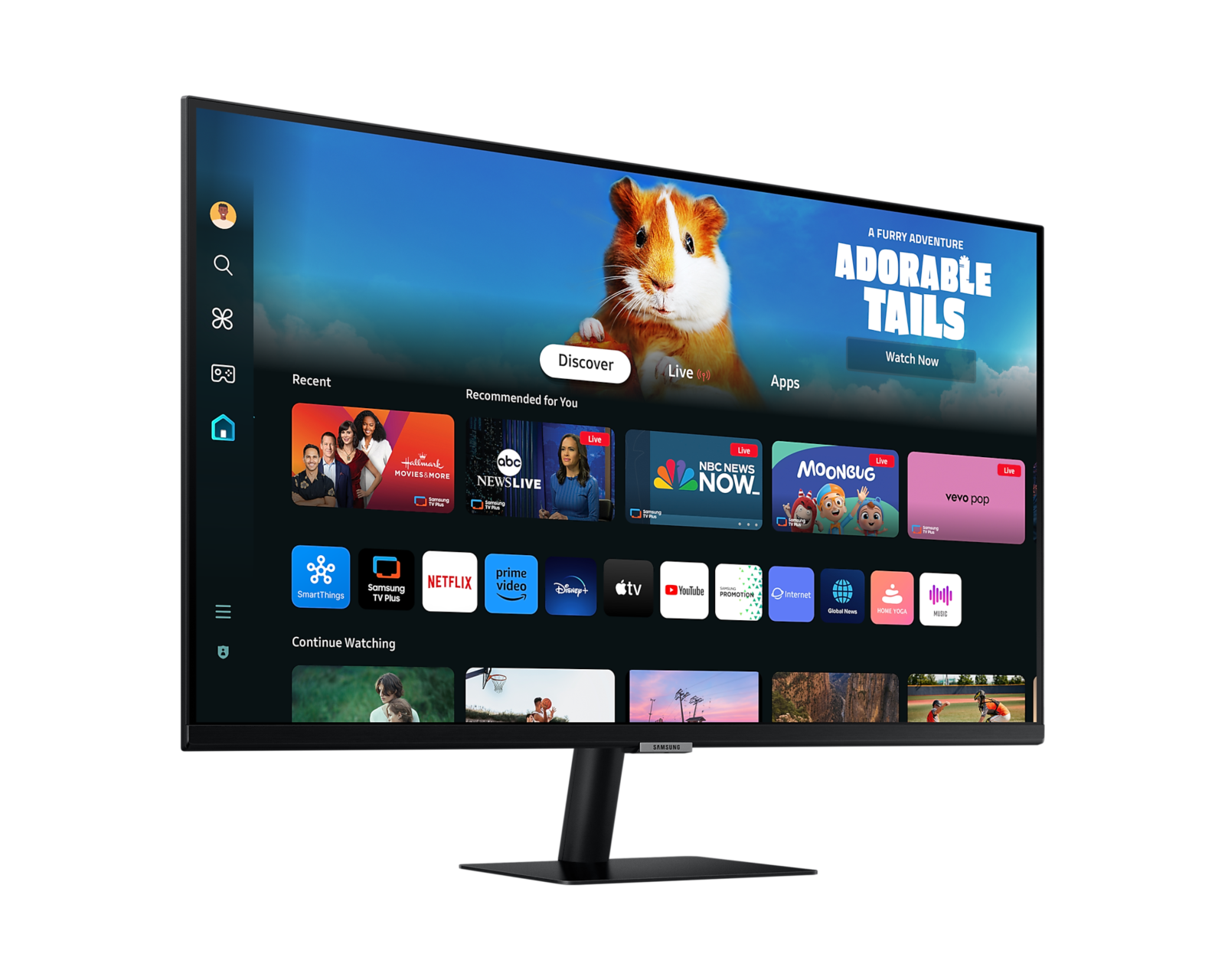 Màn Hình thông minh SAMSUNG M5 M50D LS32DM500EEXXV (32 inch - VA - FHD - 60Hz - 4ms)