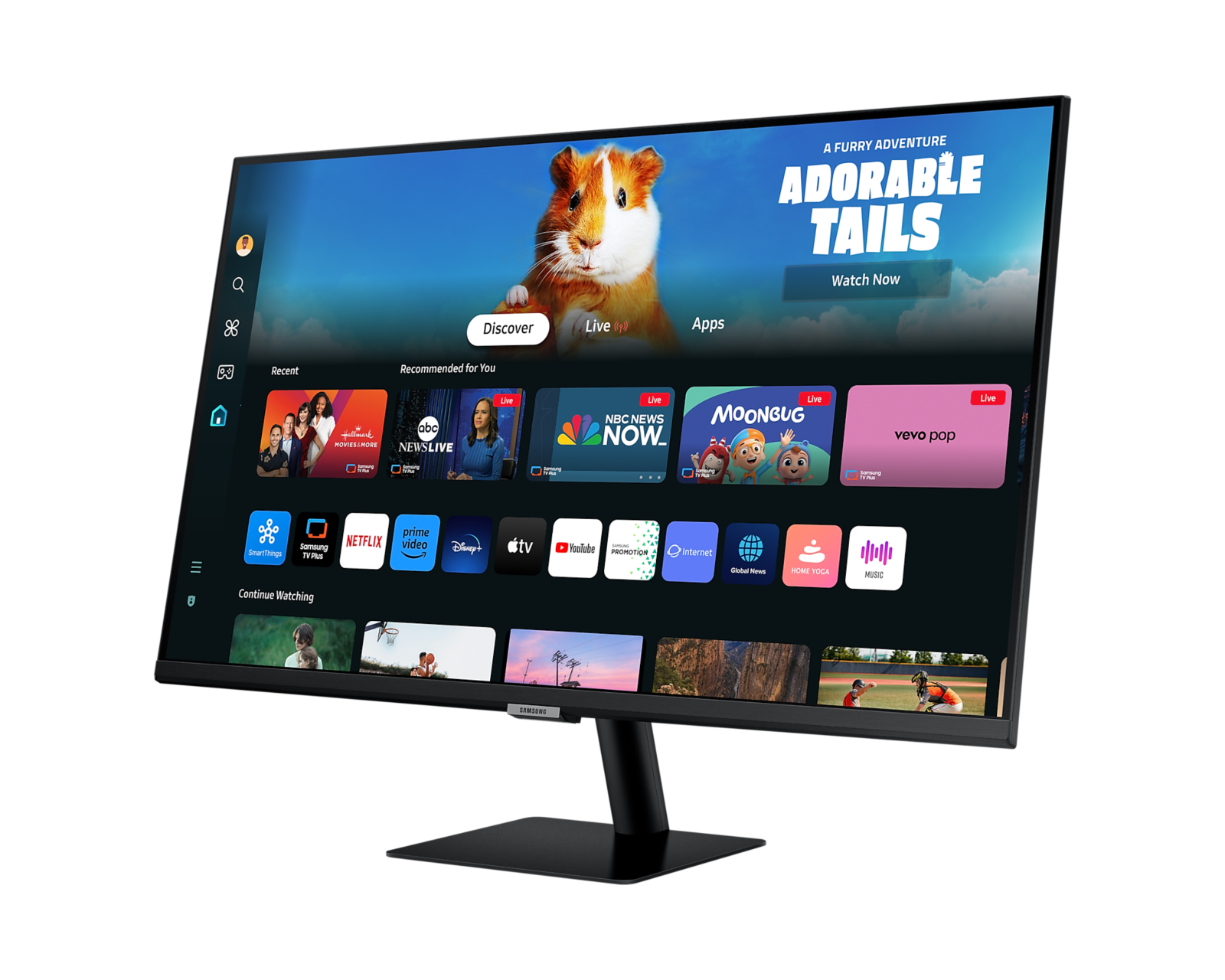 Màn Hình thông minh SAMSUNG M5 M50D LS32DM500EEXXV (32 inch - VA - FHD - 60Hz - 4ms)
