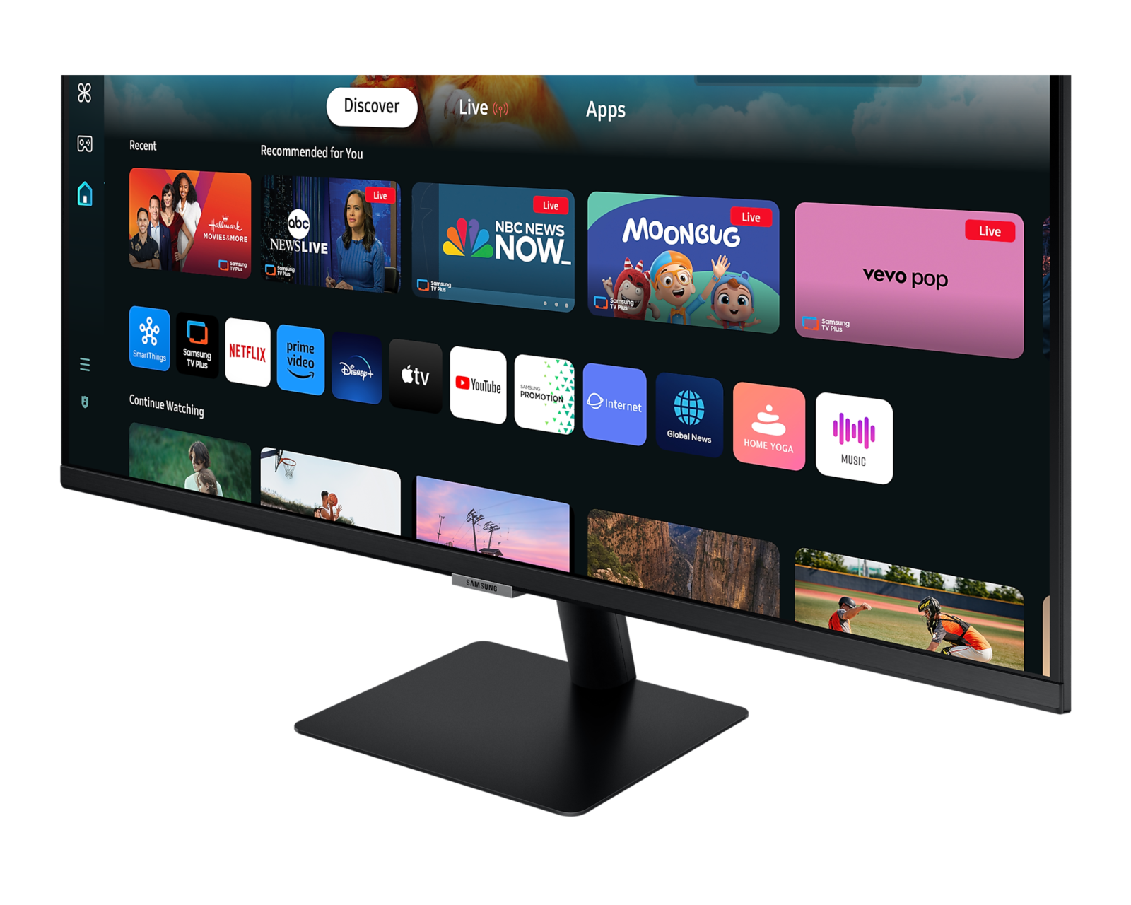 Màn Hình thông minh SAMSUNG M5 M50D LS32DM500EEXXV (32 inch - VA - FHD - 60Hz - 4ms)