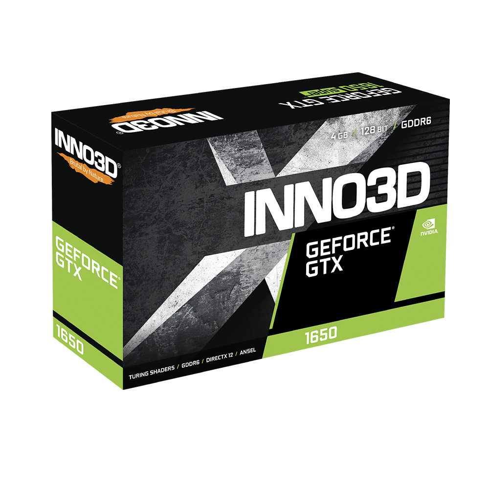 Card màn hình / VGA INNO3D GEFORCE GTX 1650 GDDR6 TWIN X2 OC V3 4GB GDDR6