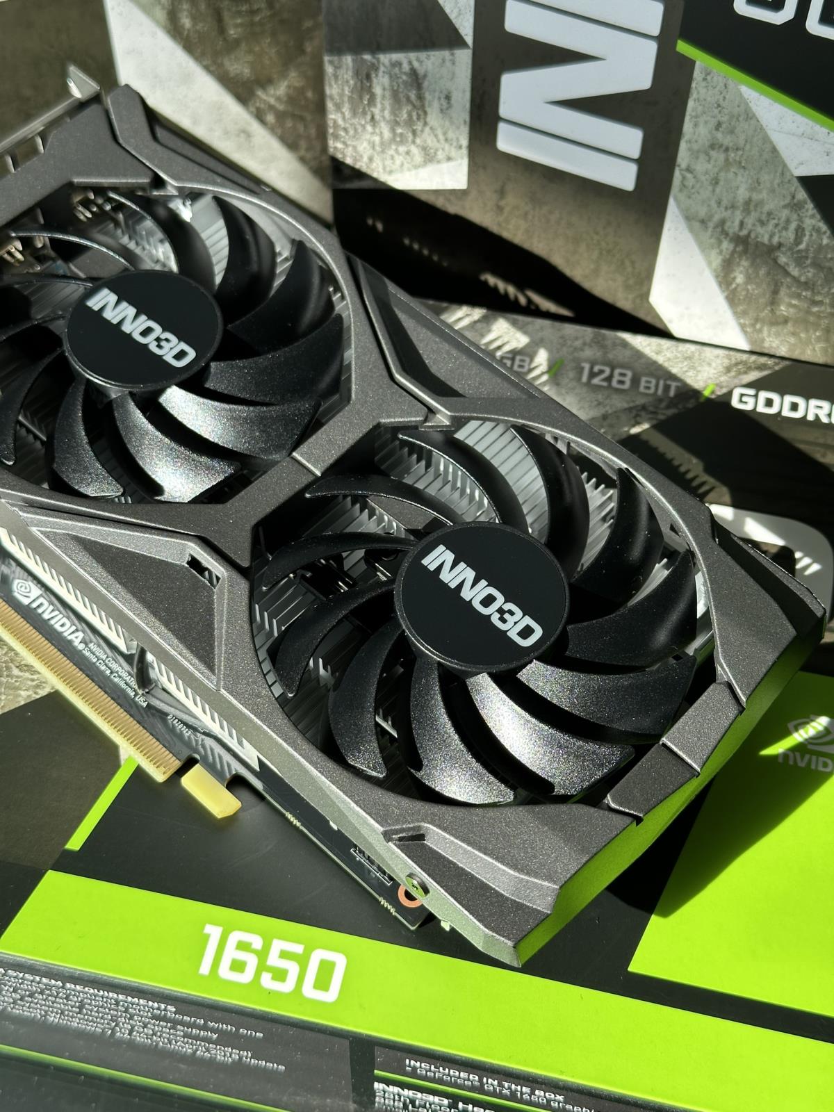 Card màn hình / VGA INNO3D GEFORCE GTX 1650 GDDR6 TWIN X2 OC V3 4GB GDDR6