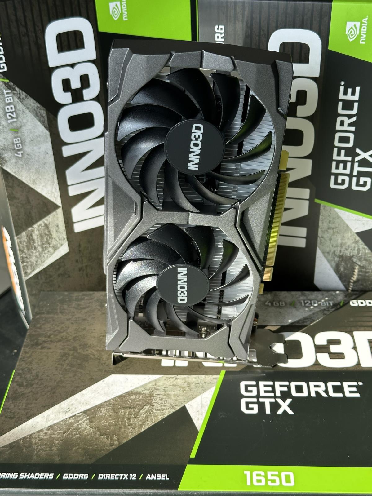 Card màn hình / VGA INNO3D GEFORCE GTX 1650 GDDR6 TWIN X2 OC V3 4GB GDDR6